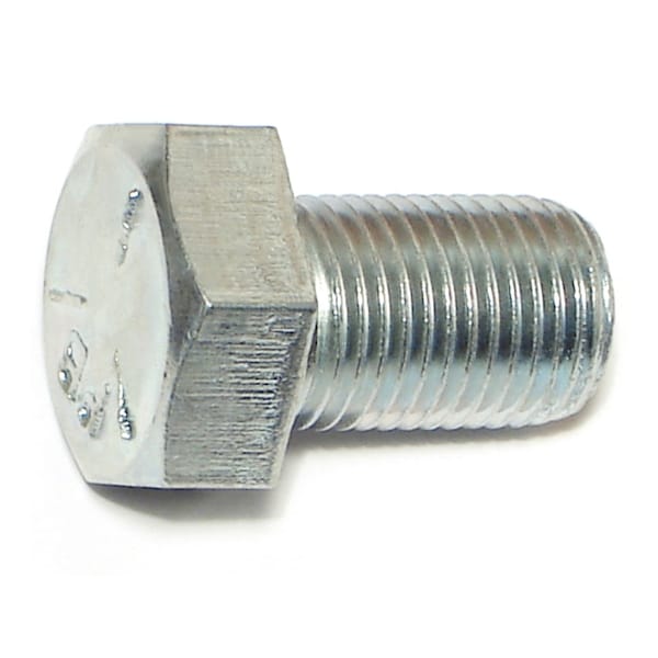 Midwest Fastener Grade 5, 1/2"-20 Hex Head Cap Screw, Zinc Plated Steel, 3/4 in L, 50 PK 00534 - main